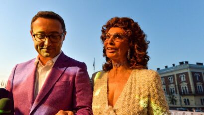 Sophia Loren este la Cluj! Da, incredibil de frumoasă.