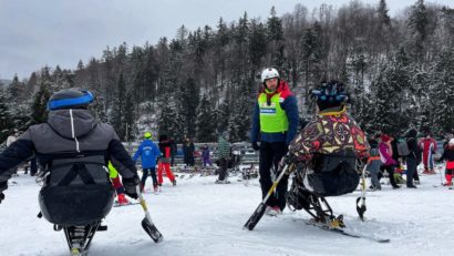 Persoanele cu dizabilități pot schia weekend-ul acesta la Cavnic