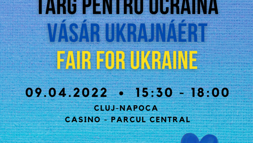 Târg cultural pentru Ucraina – Celebrăm împreună cultura ucraineană Târg cultural pentru Ucraina – Celebrăm împreună cultura ucraineană