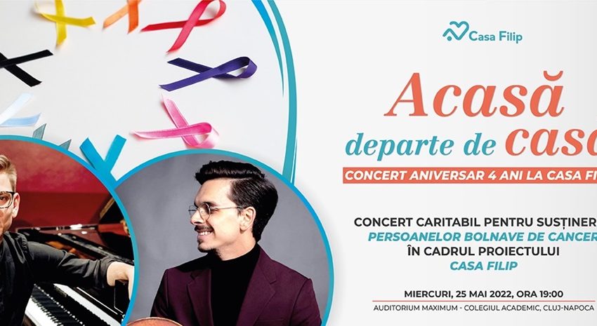 Concert caritabil – „ACASĂ departe de CASĂ” Concert caritabil – „ACASĂ departe de CASĂ”