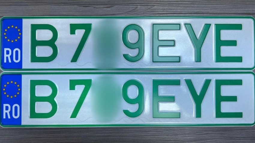 Din 27 iunie se pot elibera numere de înmatriculare verzi