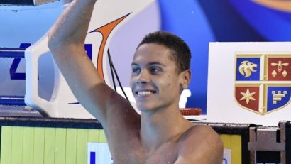 David Popovici, la Campionatele Naţionale de natație