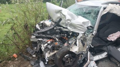 Maramureș – Accidente în lanț pe drumurile din județ/FOTO