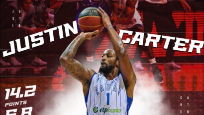 Baschetbalistul Justin Carter va fi indisponibil cel puțin șase săptămâni