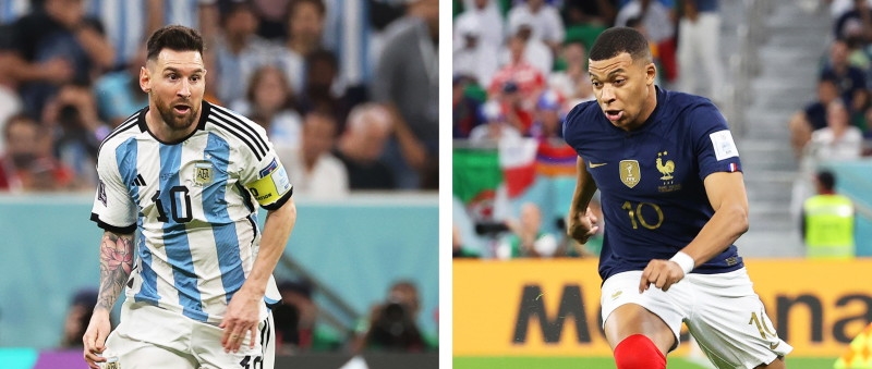 Argentina și Franța, în căutarea celui de-al treilea titlu mondial la fotbal