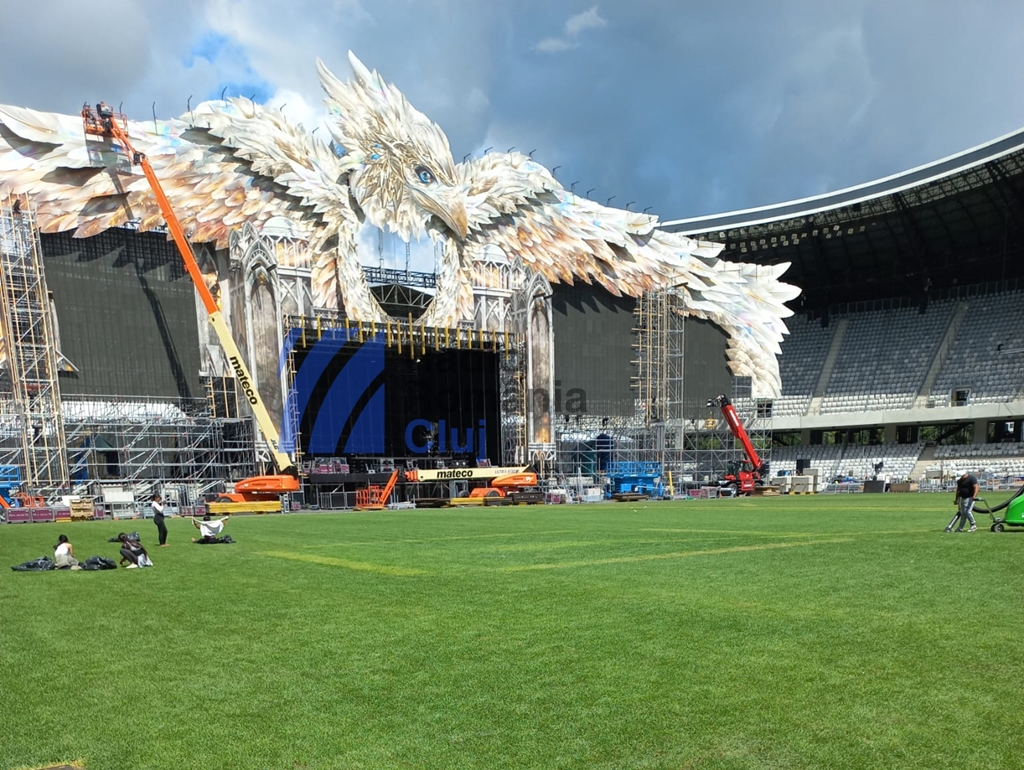 U Cluj – CFR, primul meci pe Cluj Arena după Untold [FOTO]