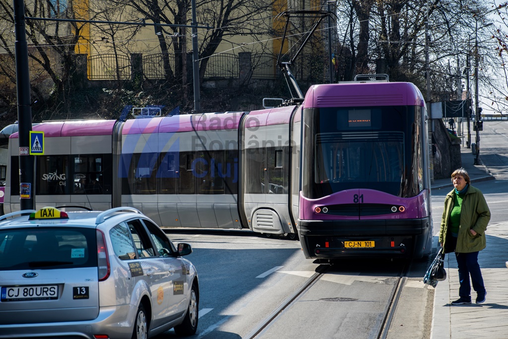 Tramvaiele, mai rapide la Cluj