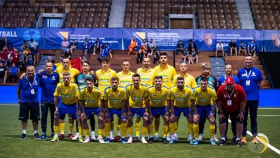 Selecţionata României, a debutat cu victorie la Campionatul European de minifotbal