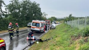 Bicicliștii, implicați în multe accidente