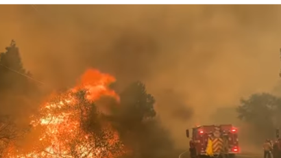 Incendiu de amploare la Roma