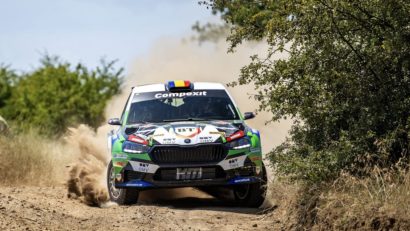 Simone Tempestini și Sergiu Itu, ieșire în decor la Raliul Sierra Morena