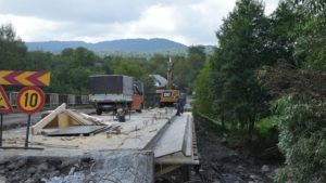 Trafic deviat pe DJ 182B Baia Mare – Coaș, în urma lucrărilor de modernizare