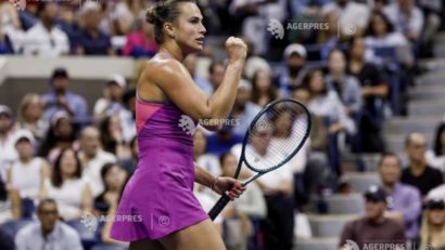 Arina Sabalenka câștigă Mare Şlem de la US Open