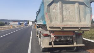 Traficul greu, tot mai rar după deschiderea tronsonului de centură