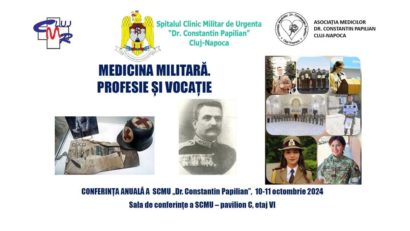 Conferința Anuală la Spitalul Militar din Cluj-Napoca