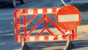 Pod avariat, trafic închis