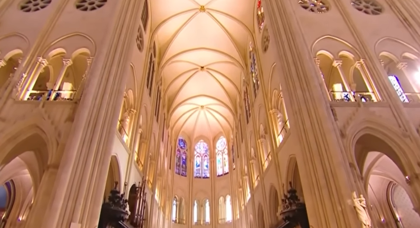 Au fost date publicității primele imagini cu Catedrala Notre Dame Au fost date publicității primele imagini cu Catedrala Notre Dame
