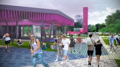 Piaţa Universităţii din Baia Mare, modernizată