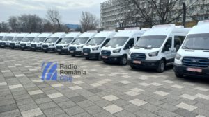 Alte 25 de microbuze școlare electrice au ajuns la Cluj