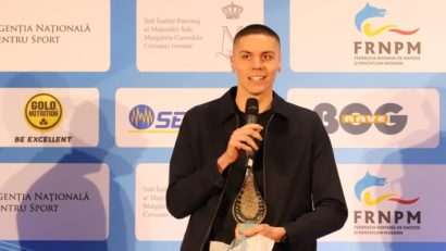 David Popovici, distins cu premiul pentru cel mai bun sportiv al anului 2024
