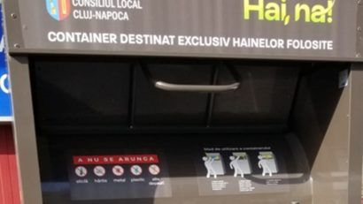 Colectarea selectivă a textilelor la Cluj: Bilanţul primelor 3 luni