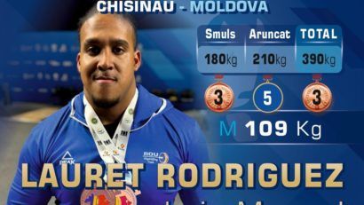 Două medalii de bronz la Campionatele Europene de haltere