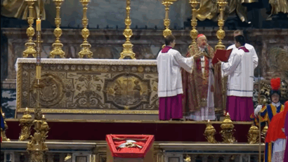 Sicriul Papei Francisc, depus în Bazilica Sfântul Petru