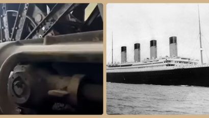 Motorul Titanicului, regăsit într-o mină din România