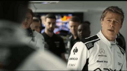 Brad Pitt intră pe circuit!