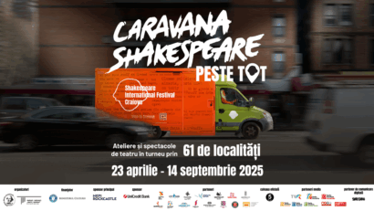 Caravana „Shakespeare – peste tot” ajunge în Bihor