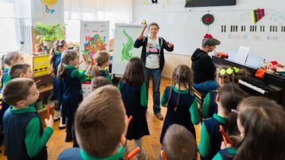 Classic for Kids, proiectul de educație muzicală pentru copii, ajunge la Cluj