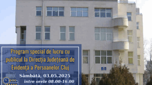 Program special de lucru cu publicul la Evidența Persoanelor Cluj