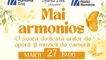Armoniile primăverii – concert la Radio Cluj