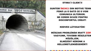 Salina Praid a fost închisă