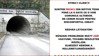 Salina Praid a fost închisă