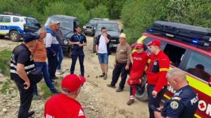 Cioban salvat după ore de căutări