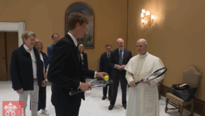 Sinner l-a provocat pe Papa la un meci amical: „Aici, mai bine nu…” | VIDEO