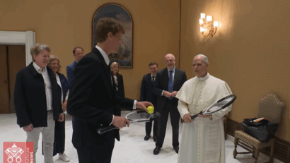 Sinner l-a provocat pe Papa la un meci amical: „Aici, mai bine nu…” | VIDEO