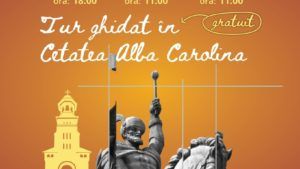 Se reiau tururile ghidate în Cetatea Alba Carolina