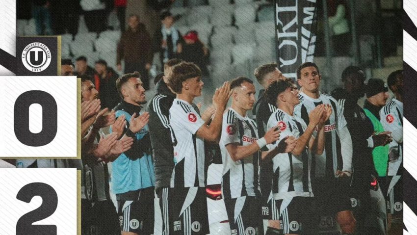 „U” Cluj a pierdut duelul cu FCSB, scor 2-0 „U” Cluj a pierdut duelul cu FCSB, scor 2-0