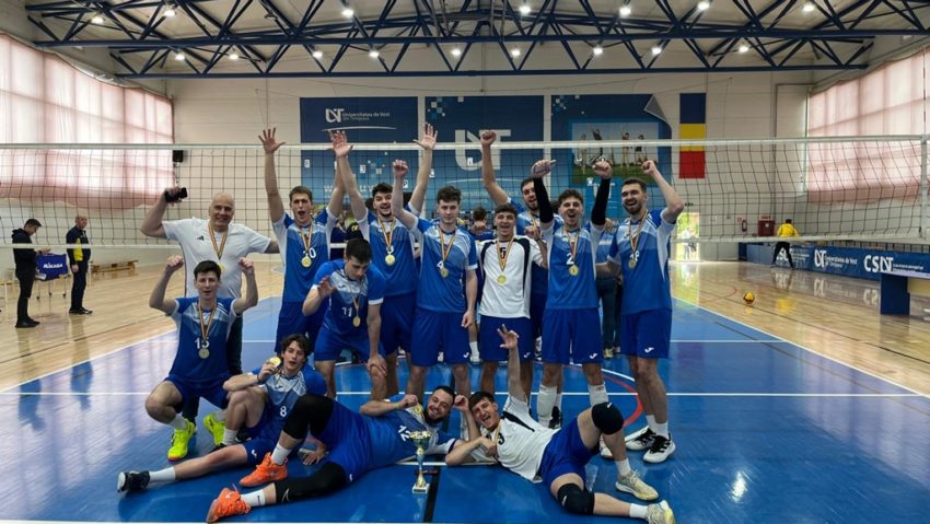 Echipa de volei a UBB, campioană națională! Echipa de volei a UBB, campioană națională!