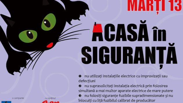 Marți, 13, ISU previne ghinionul