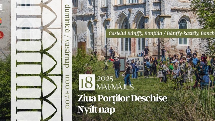 Castelul Bánffy din Bonțida ne invită la Ziua Porților Deschise Castelul Bánffy din Bonțida ne invită la Ziua Porților Deschise