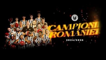 U-BT Cluj Napoca, al 5-lea titlu consecutiv de campioană!