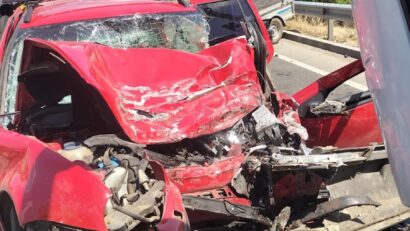 Grav accident rutier pe centura Aleșd
