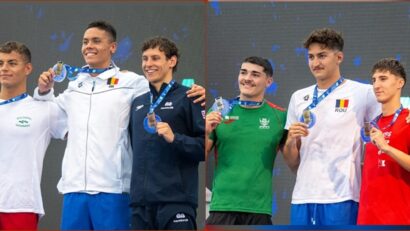 David Popovici a cucerit prima medalie de aur la CE de înot U23 din Slovacia
