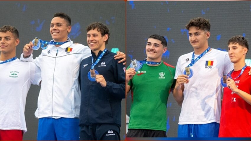 David Popovici a cucerit prima medalie de aur la CE de înot U23 din Slovacia