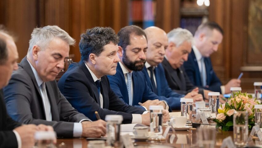 Liderii partidelor pro-europene, discuții cu președintele Nicușor Dan Liderii partidelor pro-europene, discuții cu președintele Nicușor Dan