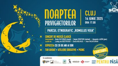 Noaptea Privighetorilor 2025: cântăm, donăm pentru păsări