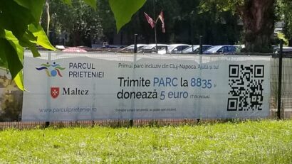 ”Parcul Prieteniei”: primul loc de joacă incluziv din Cluj prinde contur
